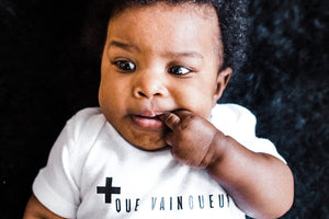 + Que Vainqueur Baby Bodysuit