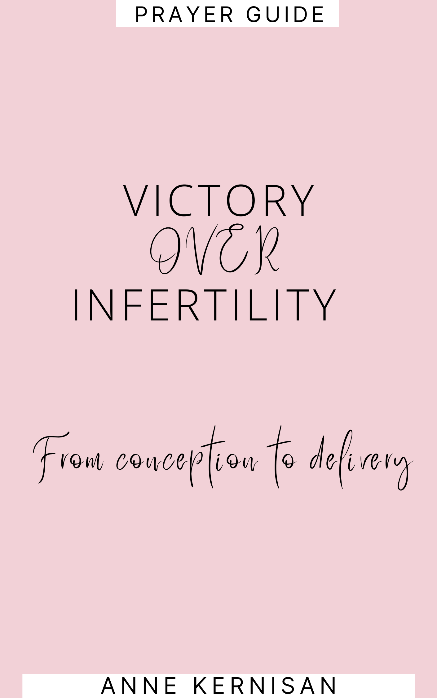 VICTORY OVER INFERTILITY-English Prayer Guide (E-Book)