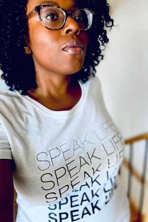 Speak Life Adult T-Shirt